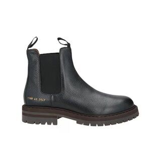 COMMON PROJECTS - Men's Black Chelsea Boot w/lug sole, NEVER WORN, size 41